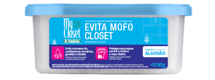 Evita Mofo Closet Algodão, da linha My Closet, da Ordene