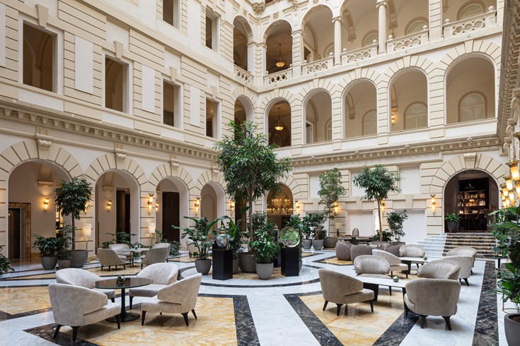 Anantara New York Palace Budapest Hotel Atrium Groundfloor