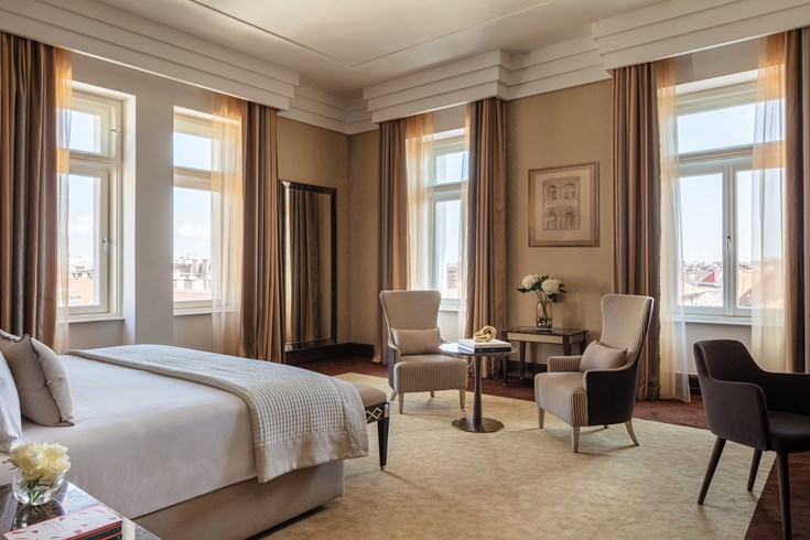 Anantara New York Palace Budapest Hotel Deluxe City View Historical Wing Double Aspect